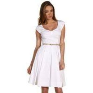 Kate Spade White Sweeney Cocktail Dress